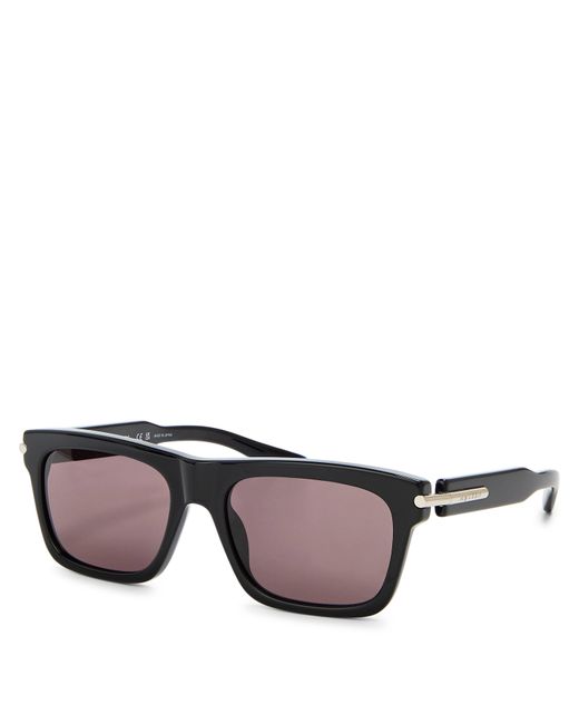 McQueen Gray Rectangle Sunglasses for men