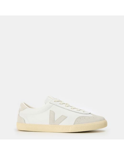Veja White Volley Court Trainers