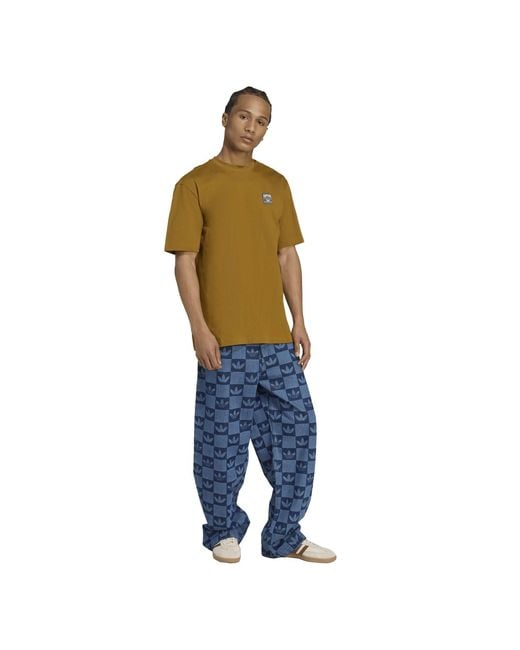 Adidas Originals Yellow Adidas Wabash Loose for men