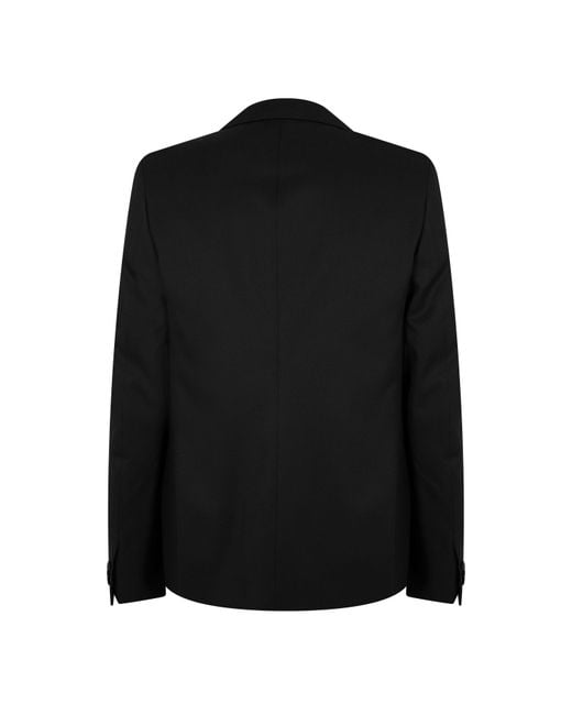 Off-White c/o Virgil Abloh Black Off Ow Embroidered Blazer for men