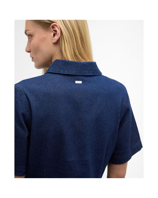 Barbour Blue Mini Dress