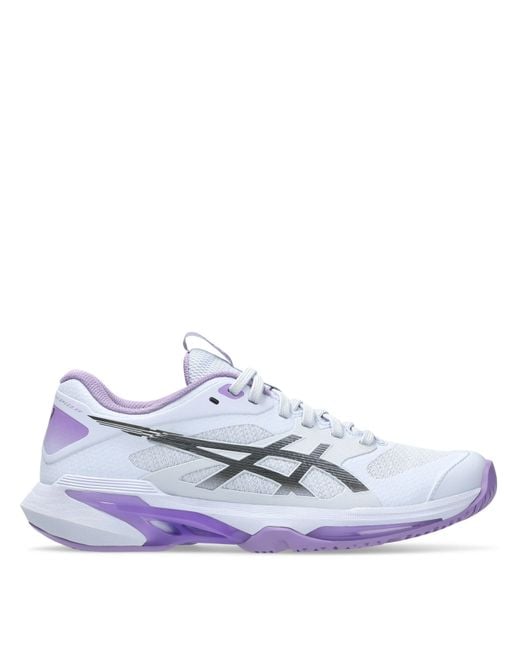 Asics White Sol Tennis Shoes
