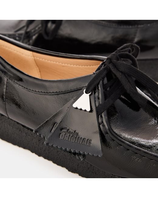 Clarks Black Clarks Wallabee