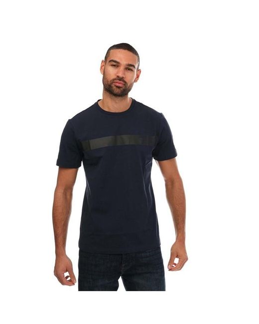 EA7 Blue 7 Series T-shirt for men