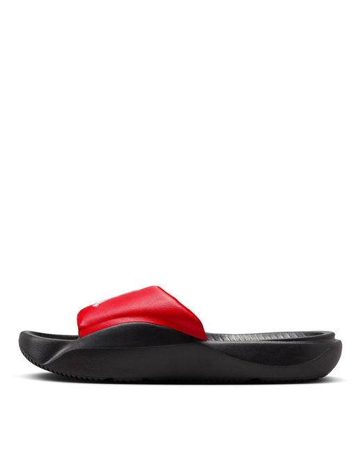 Nike Red Pool Sliders for men