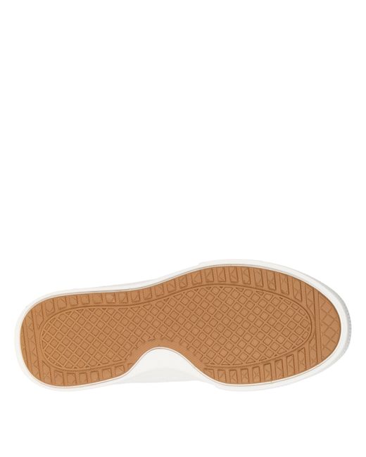 Skechers White Slip On Trainers