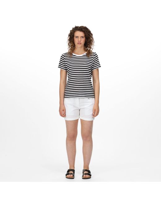 Regatta White Pemma Shorts