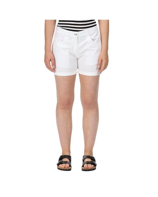 Regatta White Pemma Shorts
