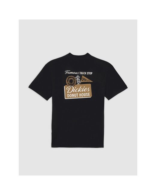 Dickies Black Donut Regular Fit T-Shirt for men