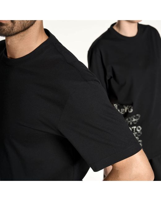 Y-3 Black Gfx T-Shirt for men
