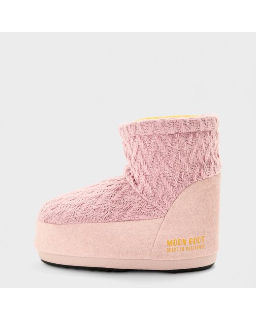 Moon Boot Pink Mn Bt X Gir Nolace Ld61