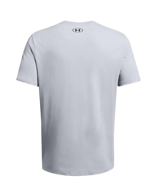 Under Armour Gray Foundation Short Sleeve for men