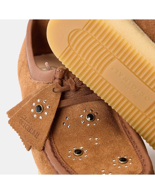Clarks Brown Wallacrft Bee Moc Toe Formal Shoes