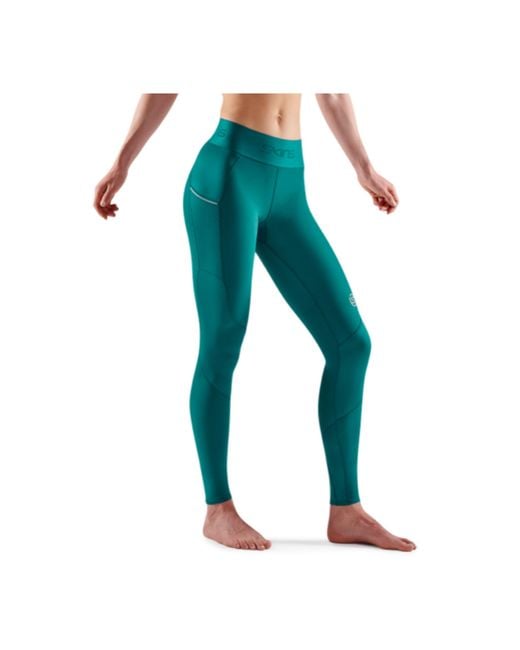 Skins Blue Performance Gym Legging