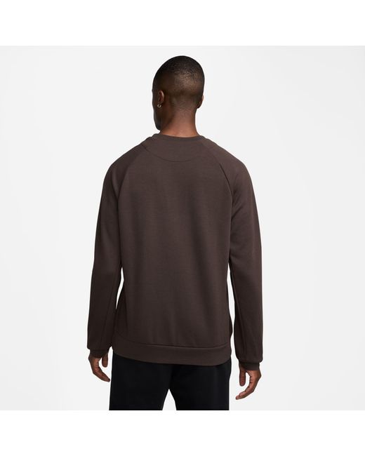 Nike Brown Primary Uv Long Sleeve Performance T-Shirt for men