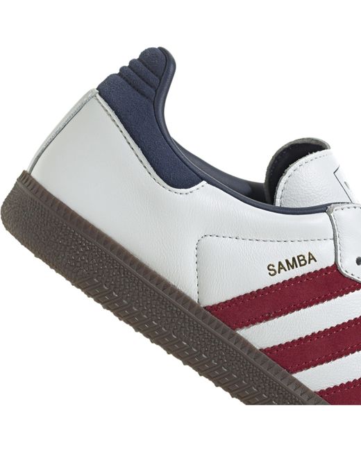 Adidas Originals White Samba Og Low-Top Trainers for men