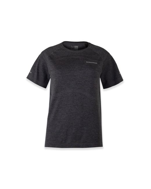 Karrimor Black Xlite Ladies Seamless Running T-Shirt