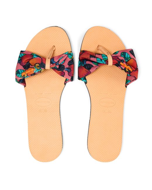 Havaianas Red Flip Flops