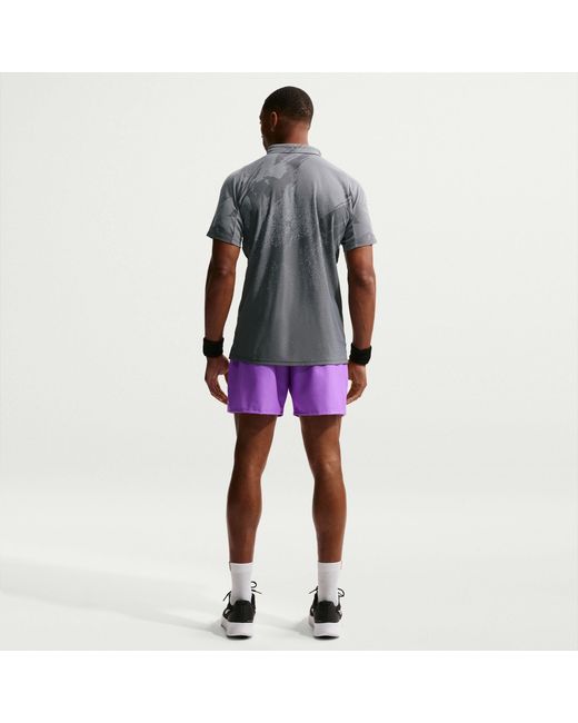Nike Purple Performance Tennis Shorts for men