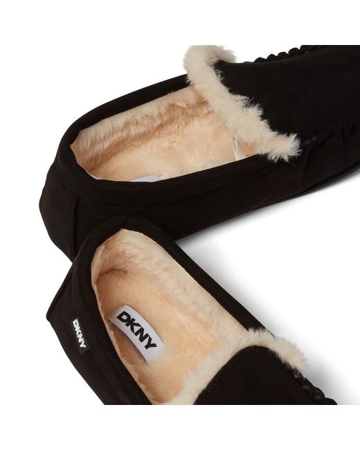 DKNY Black Slippers Electra for men