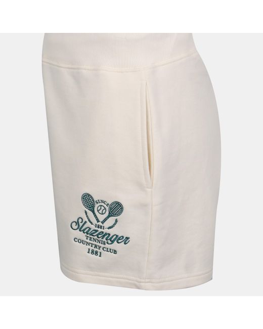 Slazenger 1881 Natural Fleece Jogger Shorts