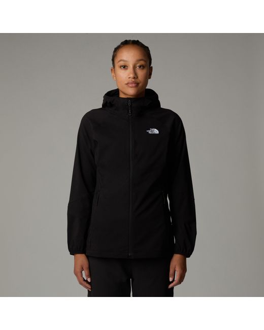 The North Face Black Nimble Lightweight Weather-Resistant Softshell Jacket