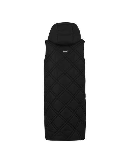 Regatta Black Rurietta Water-Repellent Hooded Gilet