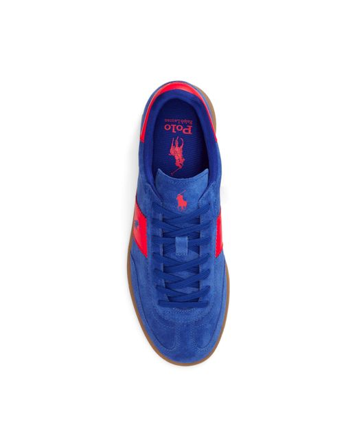 Polo Ralph Lauren Blue Bedford Low-Top Trainers for men