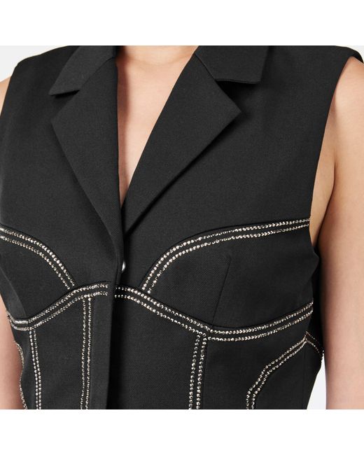 Off-White c/o Virgil Abloh Black Tailored Blazer Dress