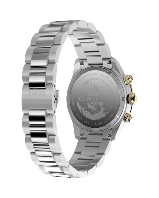 Timex Metallic Waterbury Analogue Quartz Watch for men
