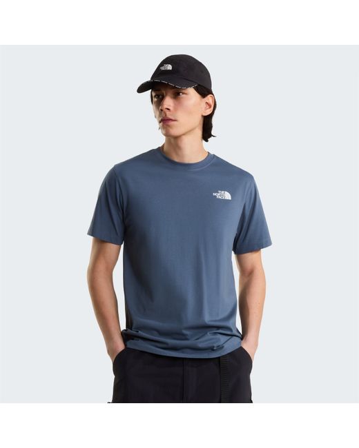 The North Face Blue Never Stop Exploring Regular Fit T-Shirt for men