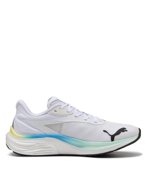 PUMA White Electrify Nitro 4 Running Shoes for men