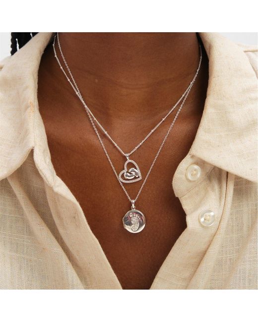Inicio Metallic Sterling New Baby Pendant
