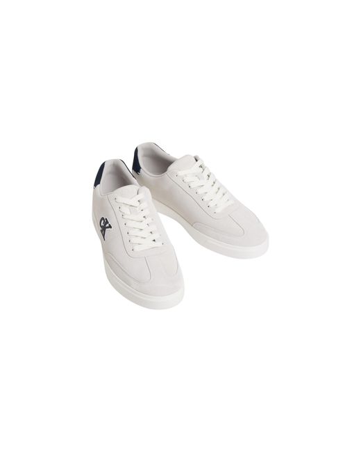 Calvin Klein White Low-Top Trainers for men