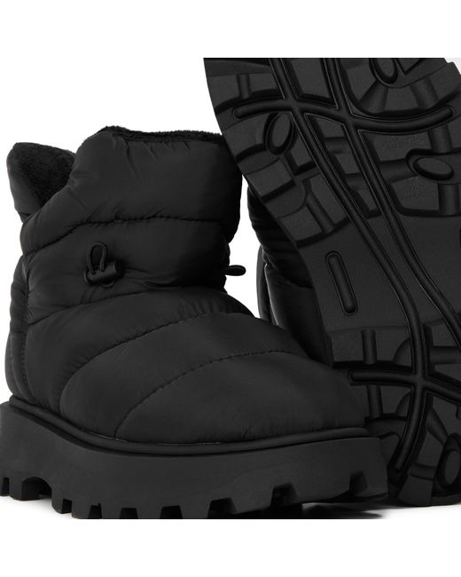 Steve Madden Black Snowy