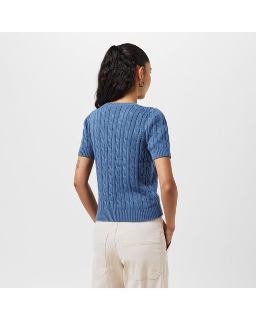 Ralph Lauren Blue Knitted Top