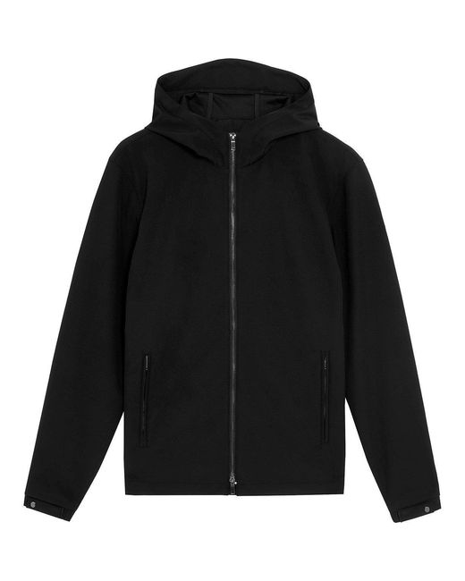 Lyle & Scott Black T Jacket Softshell Jacket for men