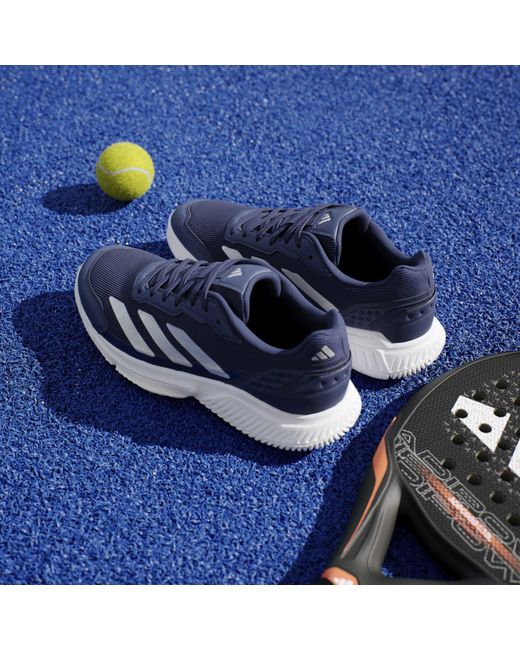 Adidas Blue Padel Trainers for men
