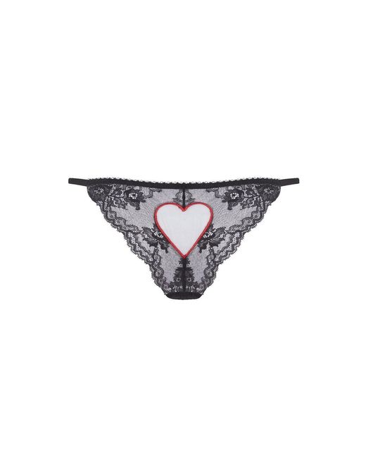 Agent Provocateur Brown Ettie Lace Full Brief