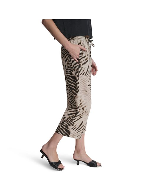 DKNY Gray Straight Leg Trousers