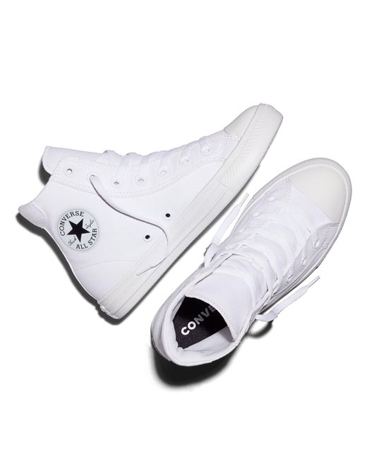 Converse White Day One Canvas High-Top Trainers