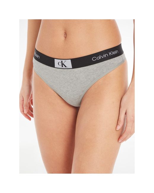 Calvin Klein Gray 1996 Thong