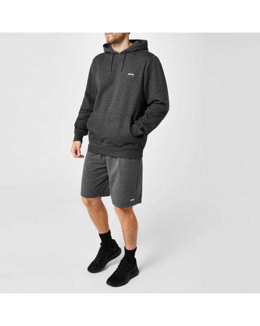 Slazenger 1881 Gray Jersey Shorts for men