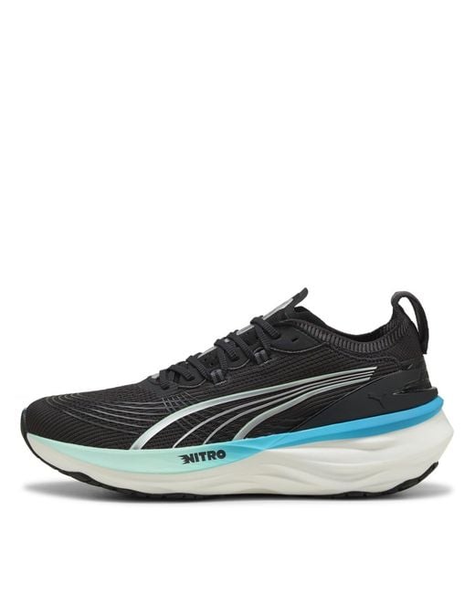 PUMA Blue Foreverrun Nitro 2 Everyday Stable Road Running Shoes for men