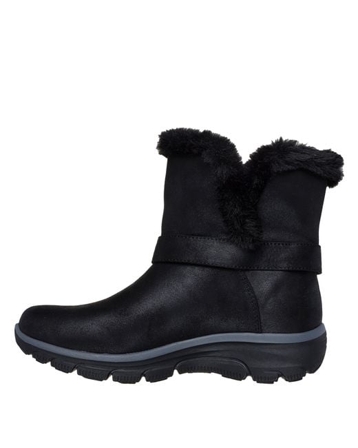 Skechers Blue Sketchers Easy Going Dreamers Move Ankle Snug Boots
