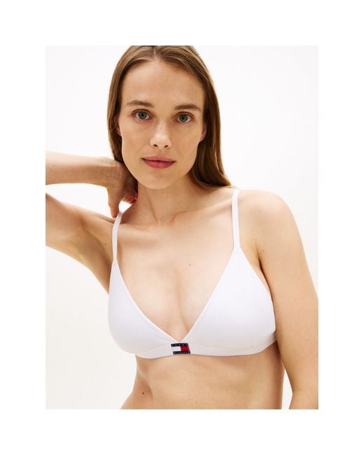 Tommy Hilfiger Black Non Wired Triangle Bralette