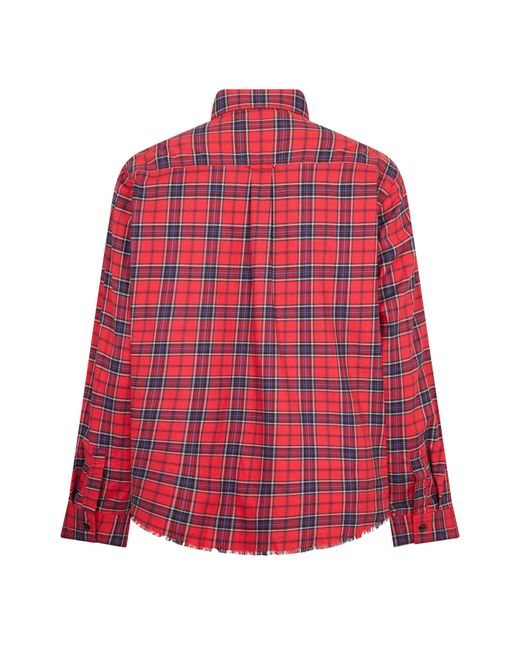 HUGO Red Oxford Shirt for men