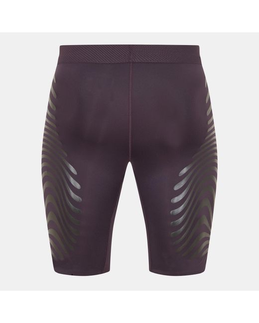 Adidas Blue Performance Running Shorts for men