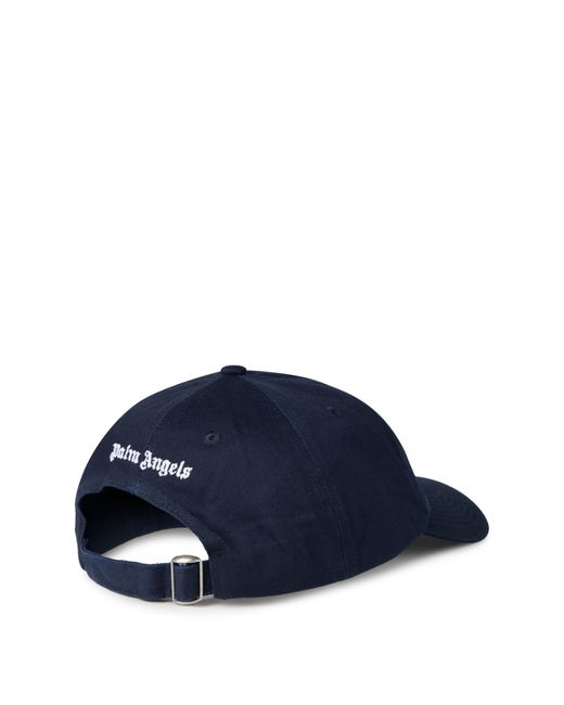 Palm Angels Blue Logo Cap for men