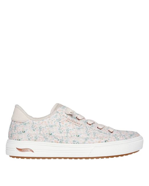 Skechers White Arch Fit Arcade